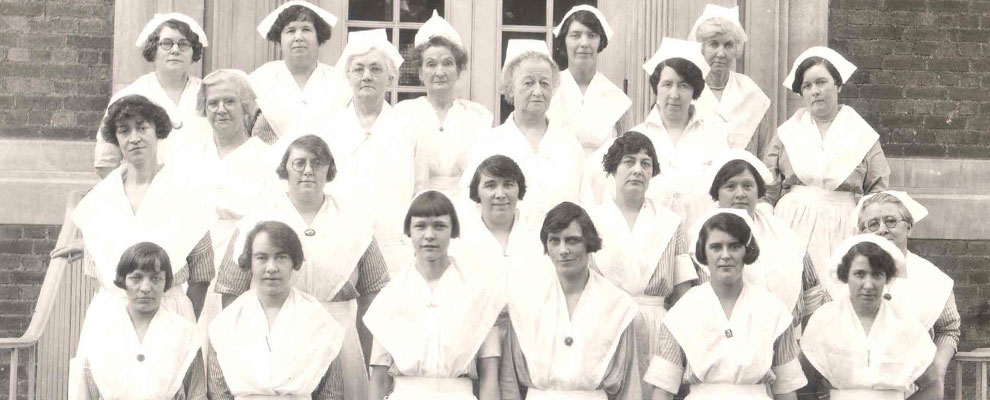 Image of SBH nurses from turn of the century