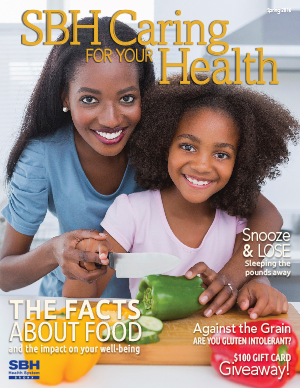image of mother and daughter on CFYH spring cover 2014