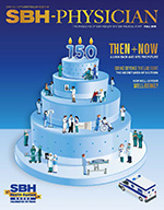 Image of front cover of SBH Physician Magazine Fall 2016