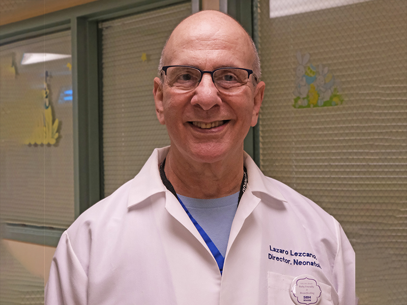 Lazaro Lezcano, MD, SBH Department of Neonatology