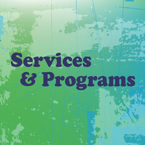 image saying services and programs