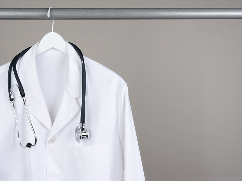 Image of physician lab coat
