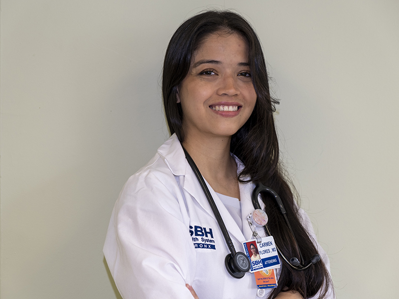 Dr. Carmen Flores, SBH Department of Medicine